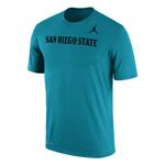 Nike Jordan Turquoise San Diego State Tee