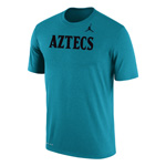 Nike Jordan Turquoise Aztecs Tee