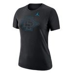 Nike Jordan Womens Turquoise SD Interlock Tee