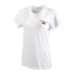 Julia Gash Womens Tee San Diego State Front And SDSU Logos Back