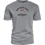 San Diego State Life Is Good Football Player Tee