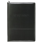 Script Zippered Padfolio with San Diego State