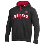 SD Interlock Over SDSU Aztecs Contrast Lined Hood