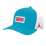 Nike Jordan Turquoise Trucker Cap SDSU Patch