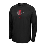 Nike Jordan Spotlight Long Sleeve Tee SD Interlock Over Jumpman