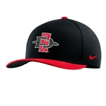 Nike Swoosh Flex Cap With SD Interlock Front, Aztecs On Back