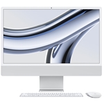 24-inch iMac: Apple M3 Chip With 8-core CPU And 10-core GPU, 256GB - Silver