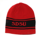 Non Cuff Beanie With SDSU Aztecs Knit In