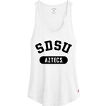 Women's Tank Top SDSU Over Aztecs in Oval