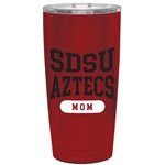 20oz Hot/Cold Travel Tumbler SDSU Mom