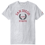 San Diego State With Laurel Over Alumni Tee