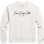 Crewneck Sweatshirt Script San Diego State over Alumni