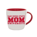 San Diego State University Mom Red Handle Mug