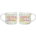 SDSU Grandma Floral Mug