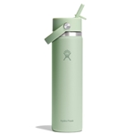 Hydro Flask 24 oz Wide Mouth Bottle with Flex Straw Cap - Aloe