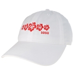 Adjustable Cap Hibiscus Row Over SDSU