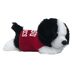 SDSU Aztecs Black Plush Dog