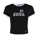 Women's Goalie Baby Tee SDSU 97