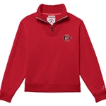 Women's Ribbed Neck 1/4 Zip SD Interlock