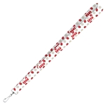 SDSU Strawberries and Daisies Lanyard