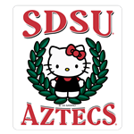 SDSU Hello Kitty Hello Two Ways Decal