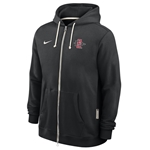 2025 Nike Sideline Dri-Fit Full Zip Hoodie - Black