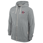2025 Nike Sideline Dri-Fit Full Zip Hoodie - Dark Heather Gray