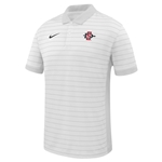2025 Nike Sideline Coach's Victory Stripe Polo SD Interlock - White