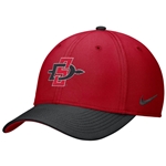 Nike Rise Color Block Cap SDI Aztecs - Red/Black