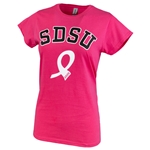 SDSU 2025 Making Strides Against Breast Cancer Women's Fit Tee