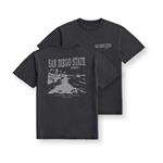 San Diego State Trailblazer Mineral Wash Tee - Vintage Black