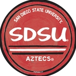 SDSU Aztecs Four Stripe Decal