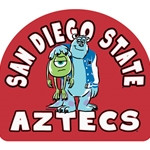 San Diego State Aztecs Mike and Sully Decal