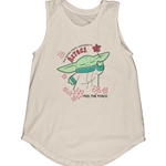 Womens SDSU Aztecs Flower Yoda tank