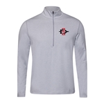 lululemon SD Interlock Soft Jersey Half Zip - Gray