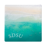 SDSU Coaster "La Jolla Shores" by Bommarito Art