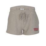 Ribbed Knit Corded Short with SDSU Aztecs