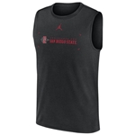 SD Interlock Nike Legend Sleeveless Practice Tee - Black