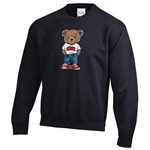 SDSU Bear in Jacket - Black