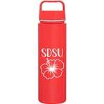SDSU HIbiscus Flower Water Bottle - Red