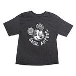 Youth SDSU Aztecs Scribble Mickey Mouse Tee - Black
