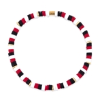 SDSU Spirit Cabrillo Vinyl Disc Pura Vida Stretch Bracelet