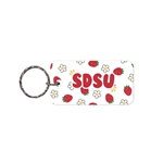 SDSU Strawberry & Daisies Keytag
