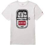 SDSU Surf Board Shirt - Heather Gray