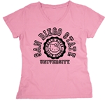 Hello Kitty School Rules V-Neck - Pink