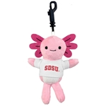 SDSU Plush Axolotl Keytag