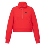 lululemon Scuba Oversized Funnel Neck Half Zip With Left Chest SD Interlock