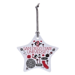 SDSU Star Ornament Julia Gash