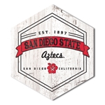 San Diego State Hexegon Magnet