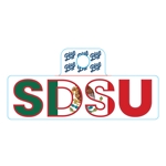 SDSU Mexican Flag Decal